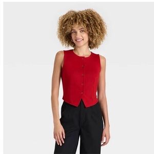 NWT A New Day Women's Ponte Vest